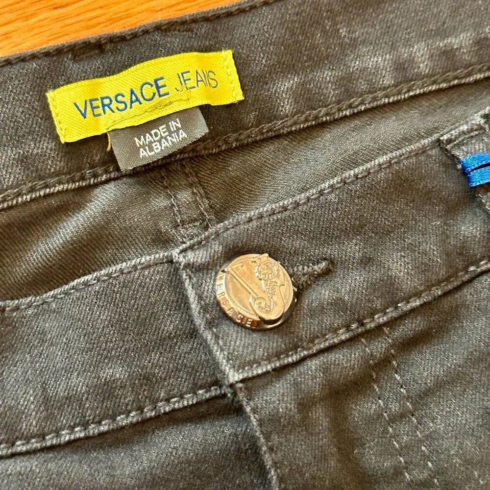 Versace Jeans Men’s Denim Slim-Fit Size 32 NWT - Picture 3 of 7